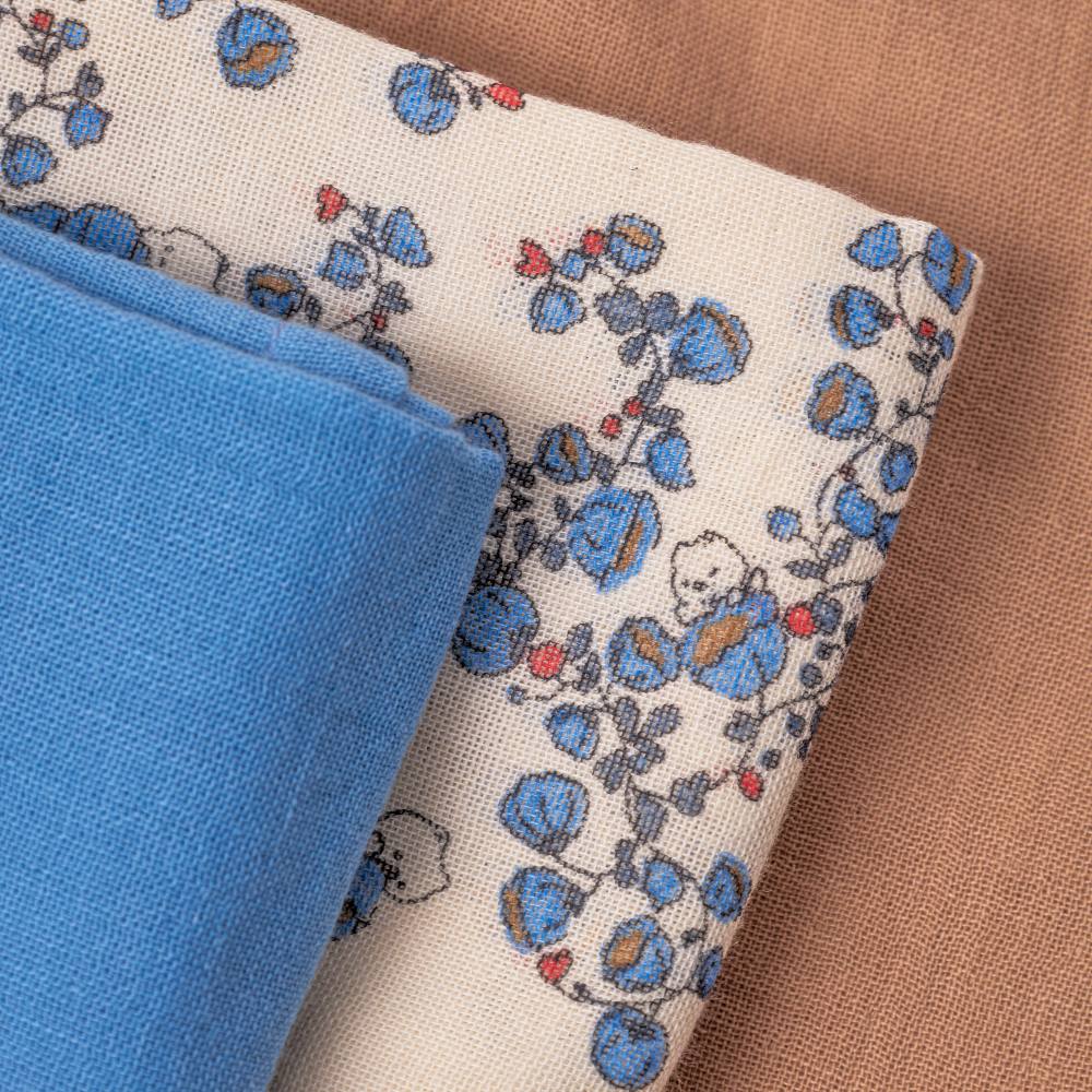 That's Mine Bora stofbleer 3-pak - Blue bells - 100% Organic cotton Buy Amning & pusletid||Pusle||Stofbleer||Alle||personale||Efterür & vinter 2025||alt minus sløjfe||mette-sale||Blue bells||drop 1 aw25 here.