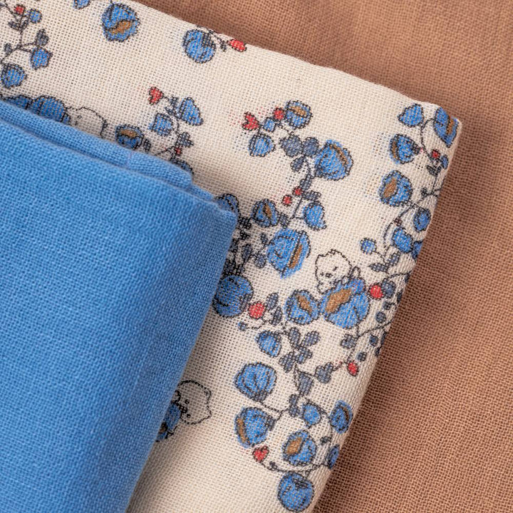 That's Mine Bora stofbleer 3-pak - Blue bells - 100% Organic cotton Buy Amning & pusletid||Pusle||Stofbleer||Alle||personale||Efterür & vinter 2025||alt minus sløjfe||mette-sale||Blue bells||drop 1 aw25 here.