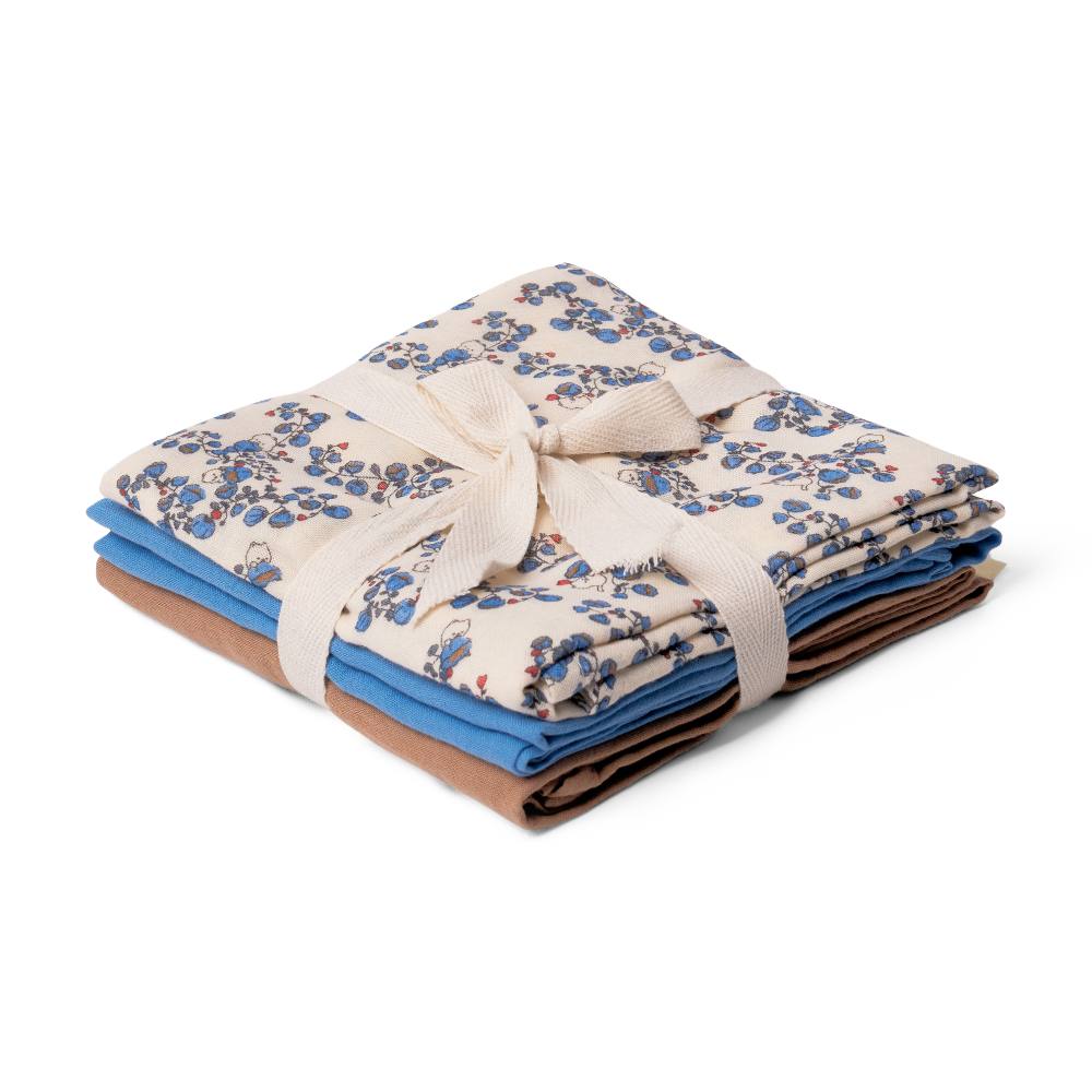 That's Mine Bora stofbleer 3-pak - Blue bells - 100% Organic cotton Buy Amning & pusletid||Pusle||personale||Basics til de smĂĽ||AW25 here.