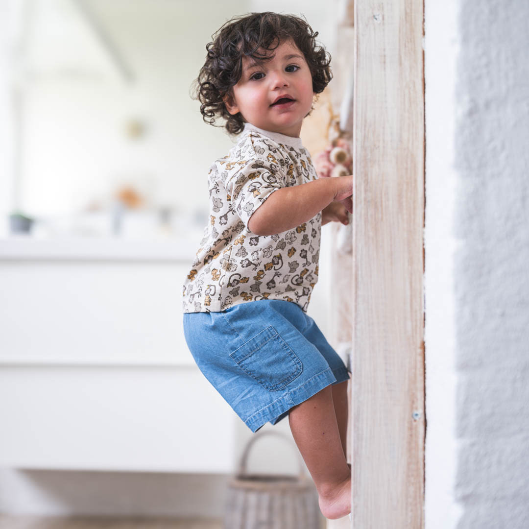 That's Mine Sander shorts - Blue - 100% Organic cotton Buy Tøj||Shorts||Udsalg||Bukser & shorts||Alle||Udsalg - tøj||Forår og sommer 2025||alt minus sløjfe||Spring25||New in for the boys||Udsalg - Forår & sommer '25||Summer Bundle||August bundle||mette-sale here.