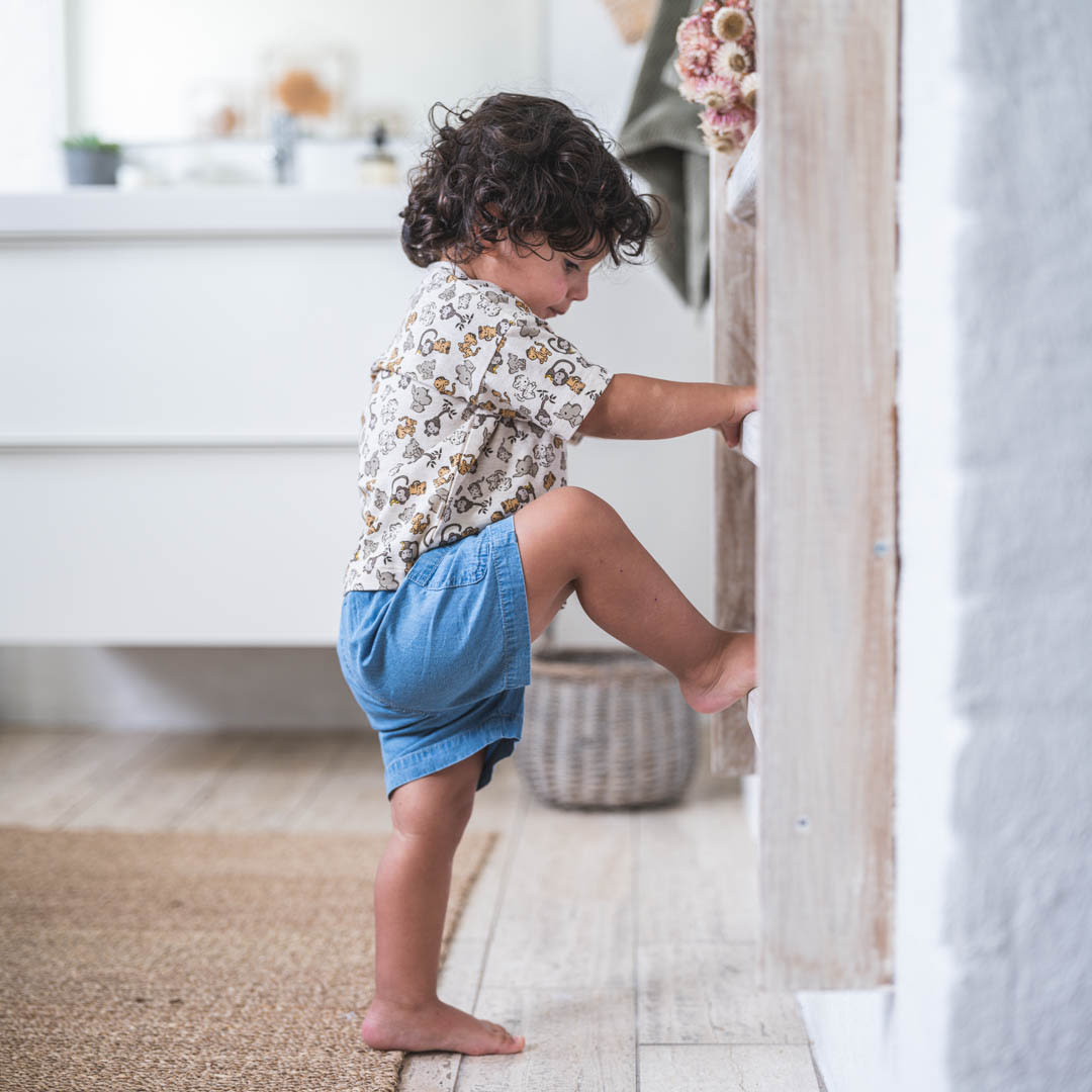That's Mine Sander shorts - Blue - 100% Organic cotton Buy Tøj||Shorts||Udsalg||Bukser & shorts||Alle||Udsalg - tøj||Forår og sommer 2025||alt minus sløjfe||Spring25||New in for the boys||Udsalg - Forår & sommer '25||Summer Bundle||August bundle||mette-sale here.