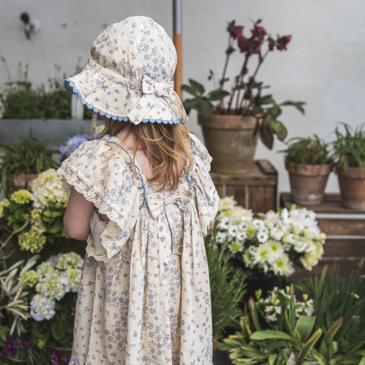 That's Mine Hilda hat - Sprinkles hearts yellow - 85% Cotton / 15% Linen Buy Tøj||Hatte||Accessories||Udsalg||Alle||Udsalg - tøj||Forår og sommer 2025||alt minus sløjfe||Sprinkles heart||New in for the girls||Udsalg - Forår & sommer '25||Summer Bundle||mette-sale here.