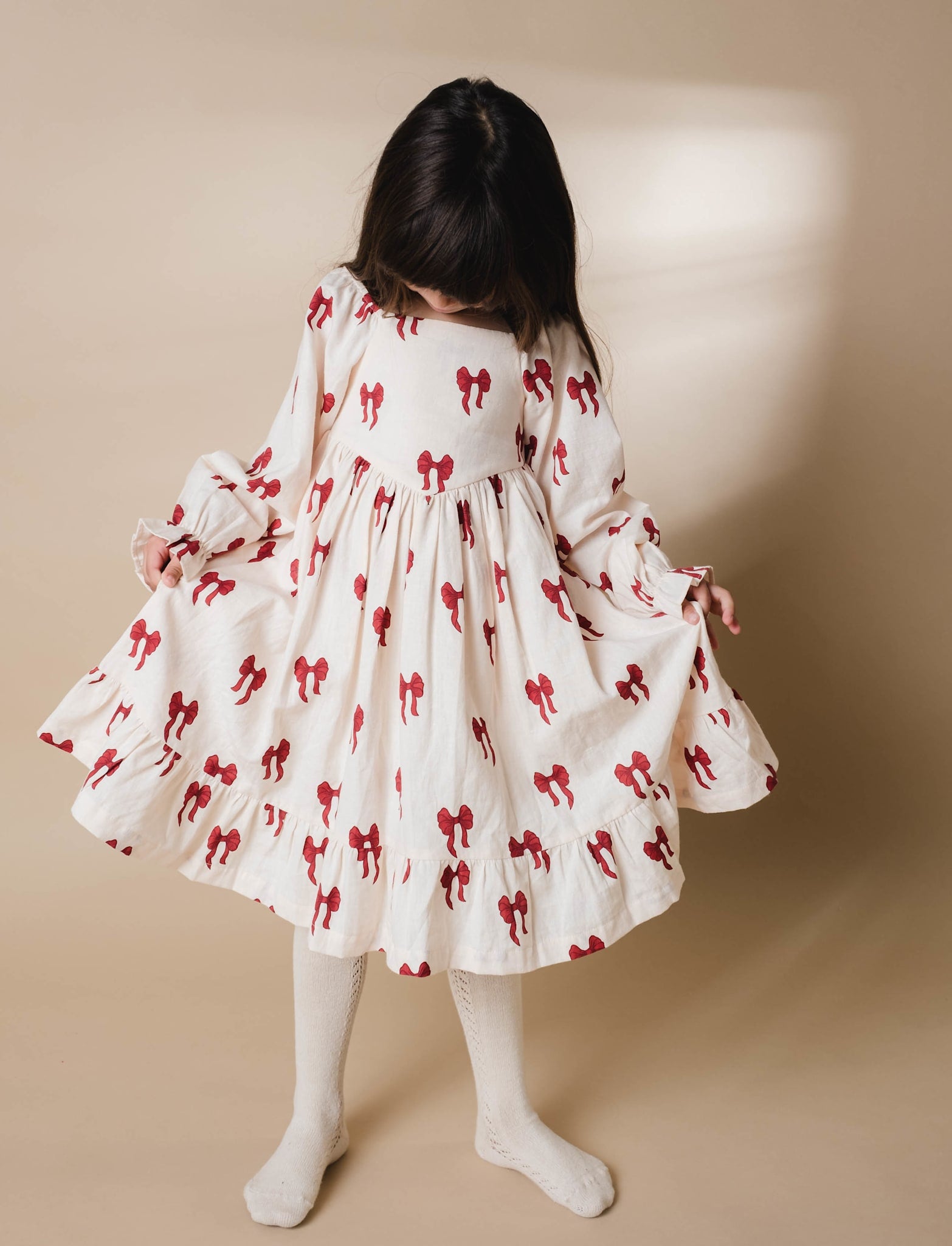 That's Mine Sarah kjole - Rouge boucle - 85% Bomuld, 15% Hør Buy Kjoler||Kjoler & nederdele||personale||AW26||All here.
