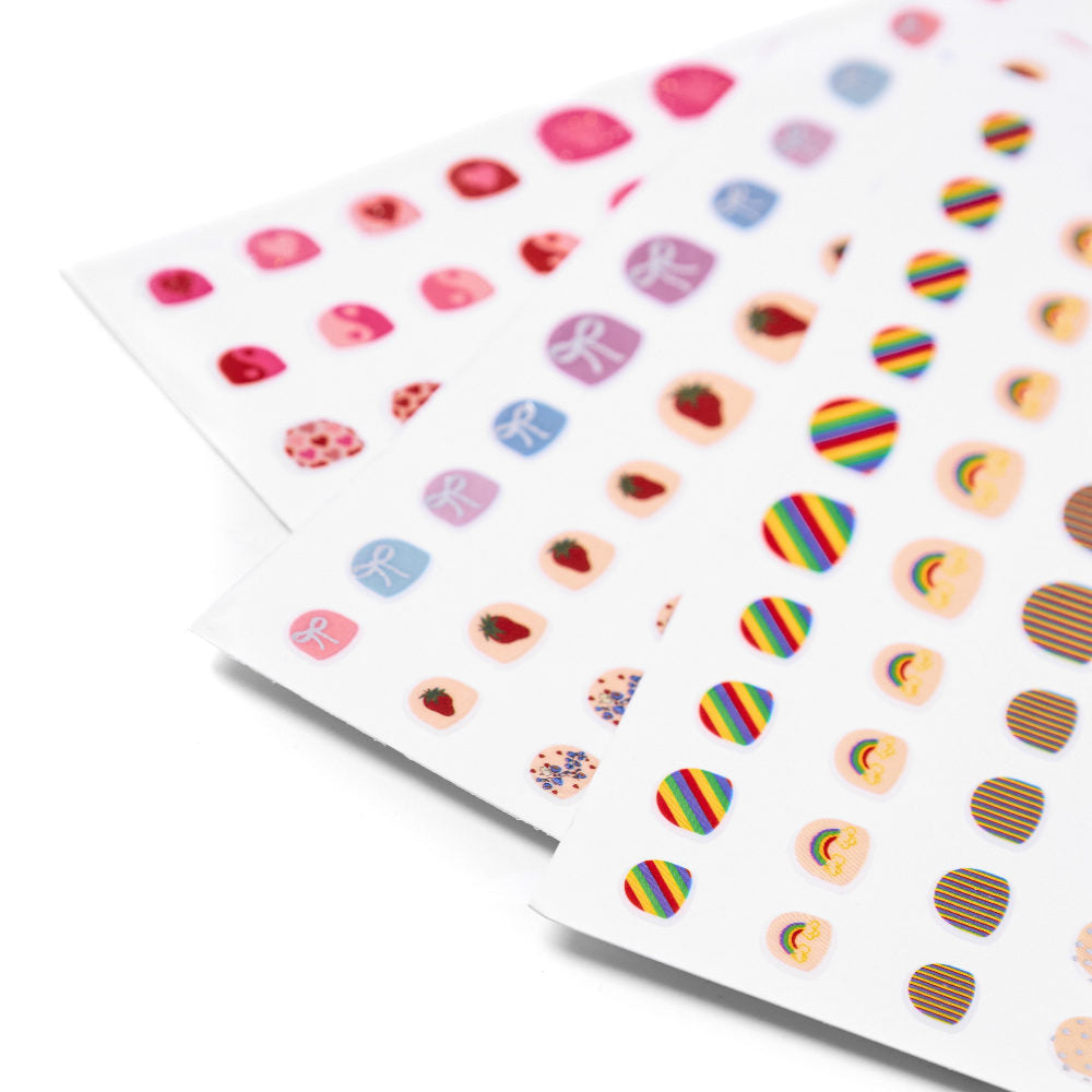 That's Mine Nuri nail stickers - Red - 50% Paper / 50% PET Buy Legetid||Alle||Favoritter||personale||Efterür & vinter 2025||alt minus sløjfe||NOOS||AW25 NOOS||mette-sale here.
