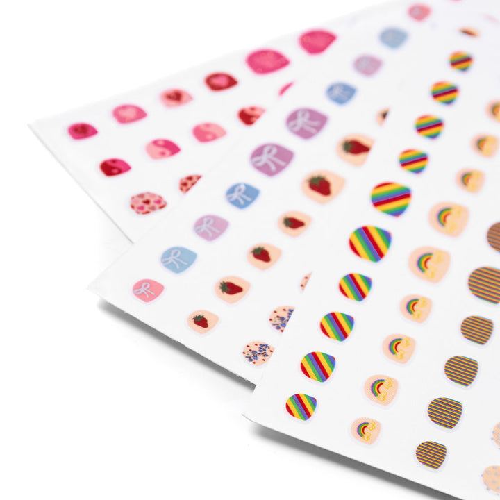 That's Mine Nuri nail stickers - Red - 50% Paper / 50% PET Buy Legetid||Alle||Favoritter||personale||Efterür & vinter 2025||alt minus sløjfe||NOOS||AW25 NOOS||mette-sale here.