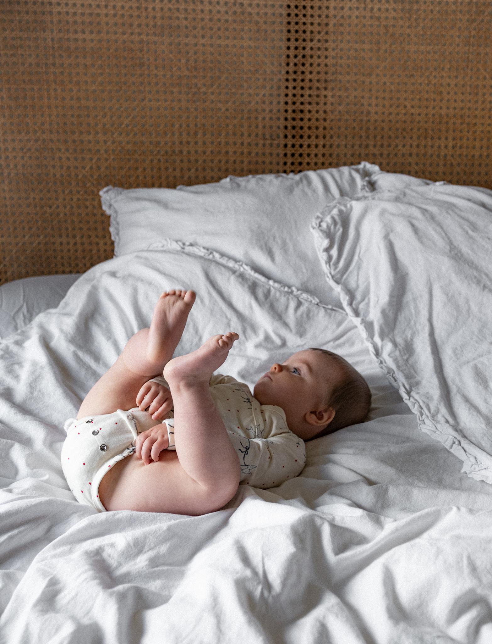 That's Mine Elimar slå-om bodystocking - Sweet serenity - 48% Bomuld (Økologisk), 47% Modal, 5% Elastan Buy Bodystockings||Undertøj||personale||Baby essentials||Jersey||Jersey||AW26||All here.