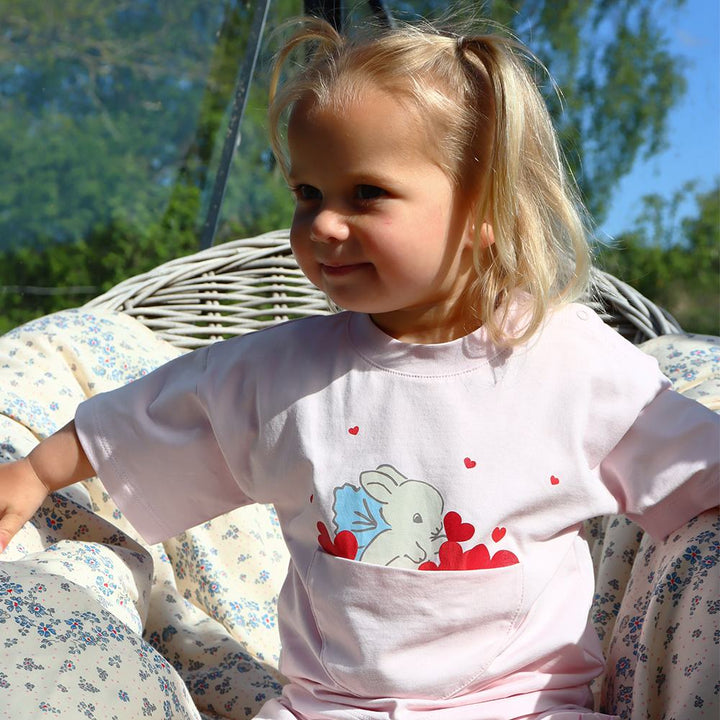That's Mine Lara set - Soft pink - 95% organic cotton / 5% elastane Buy Tøj||Alle||personale||alt minus sløjfe||That's Mine x Luksusbaby||mette-sale here.