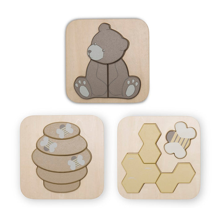 That's Mine Toby puzzle 3-pack - Bear - 55% MDF, 45% Linden plywood Buy Legetid||Favoritter||personale||EfterĂĽr 2024 here.