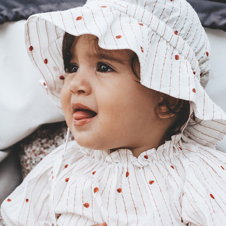 That's Mine Kassia hat - Lady dots - 100% Organic cotton Buy Tøj||Hatte||Accessories||Udsalg||Alle||Forür & sommer '24||Tøjbundle||Udsalg - tøj||alt minus sløjfe||5 for 399||mette-sale here.