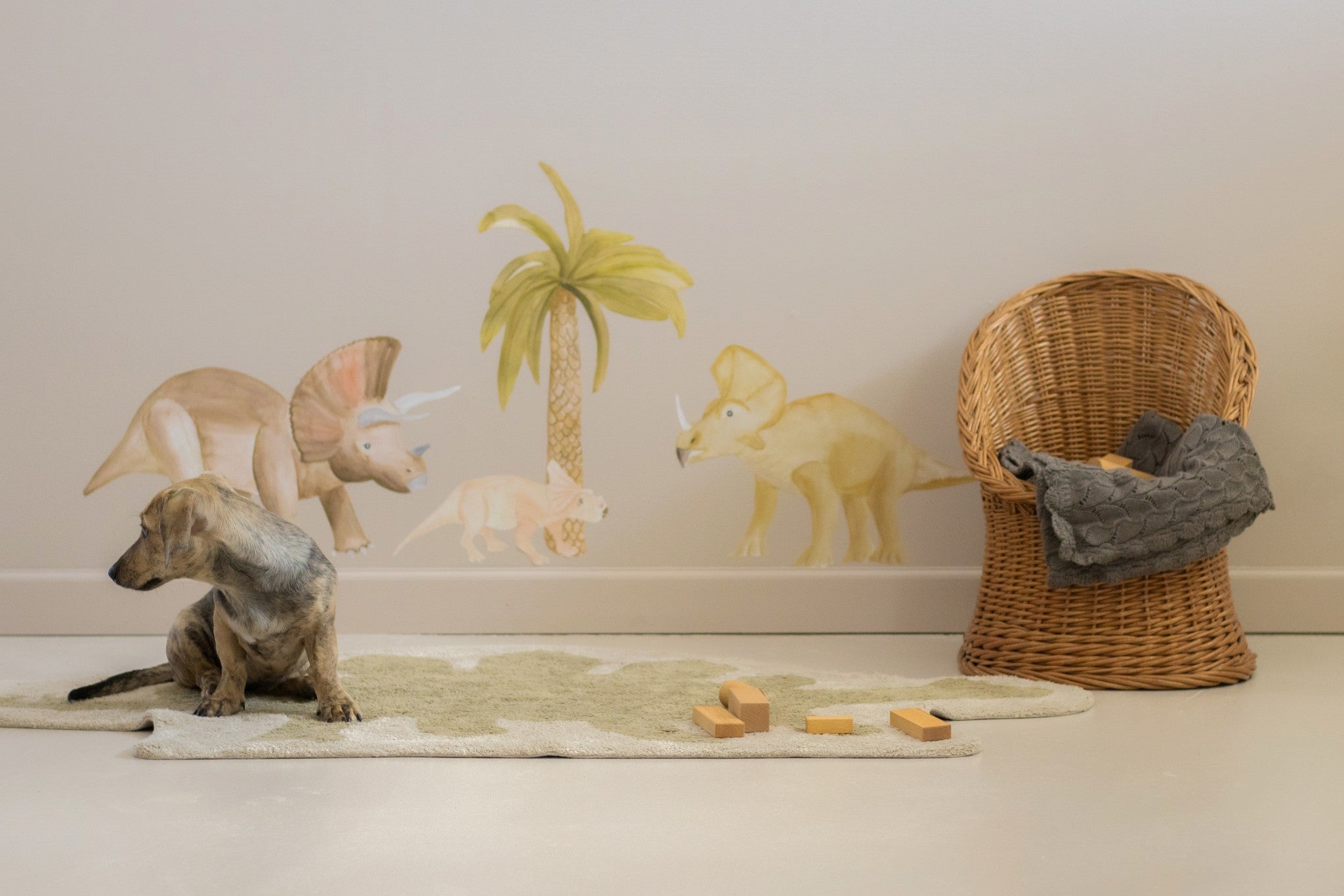 That's Mine Wallsticker Triceratops - Multi - 100% Textile foil Buy Bolig & udstyr||Børneværelset||Wallstickers||Summer Sale||Alle||Udsalg - bolig||alt minus sløjfe||Wallsticker - 3 for 2||Wallstickers - dinosaurer||Påskebundle||Summer Bundle||August bundle||mette-sale here.