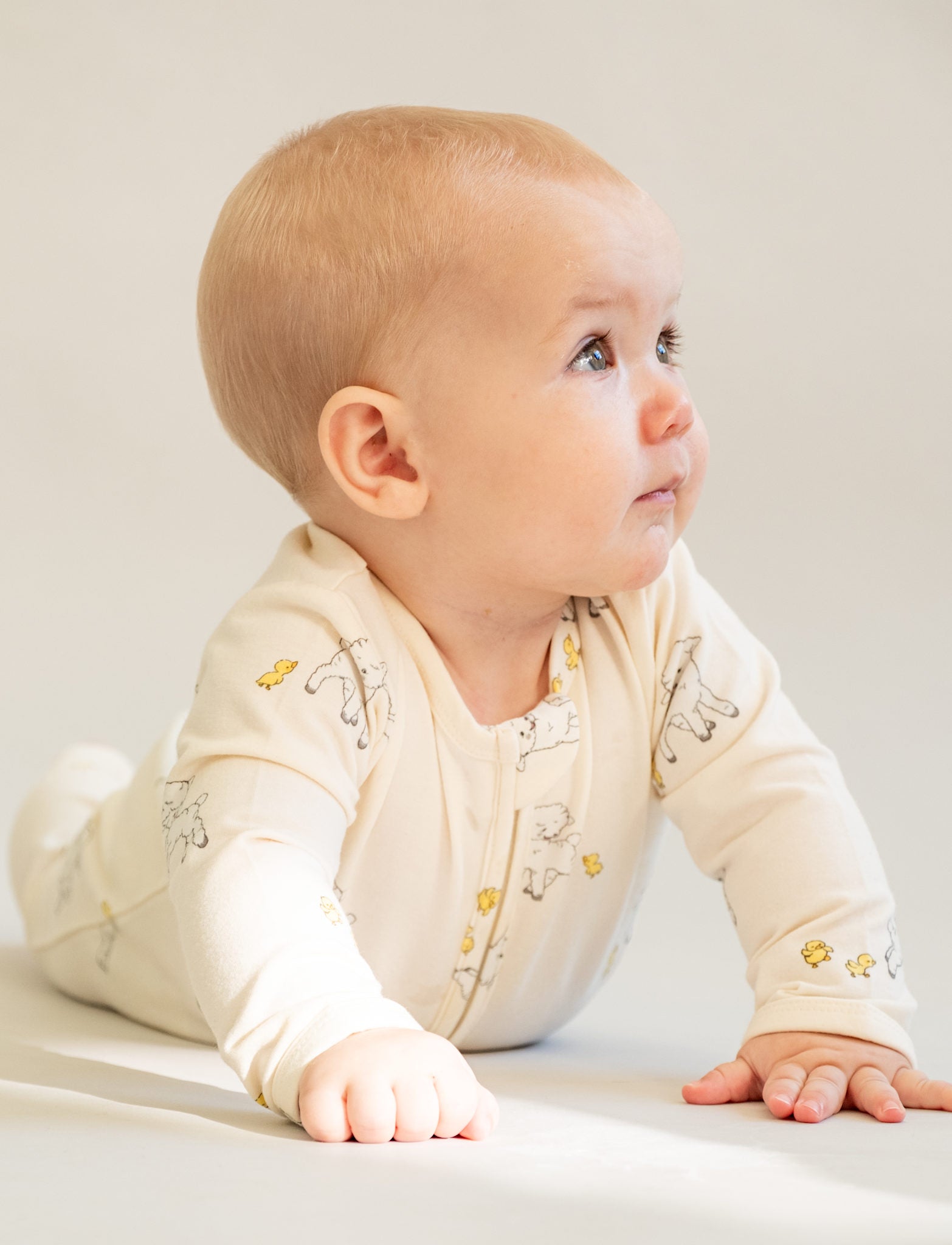 That's Mine Elliotte onesie - Tiny friends - 48% Bomuld (Økologisk), 47% Modal, 5% Elastan Buy Overdele||Onesies||Nattøj||personale||Baby essentials||Jersey||AW26||All here.