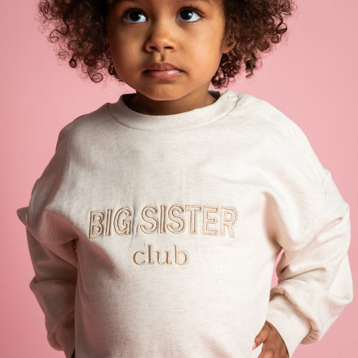 Finley big sister sweatshirt - Club