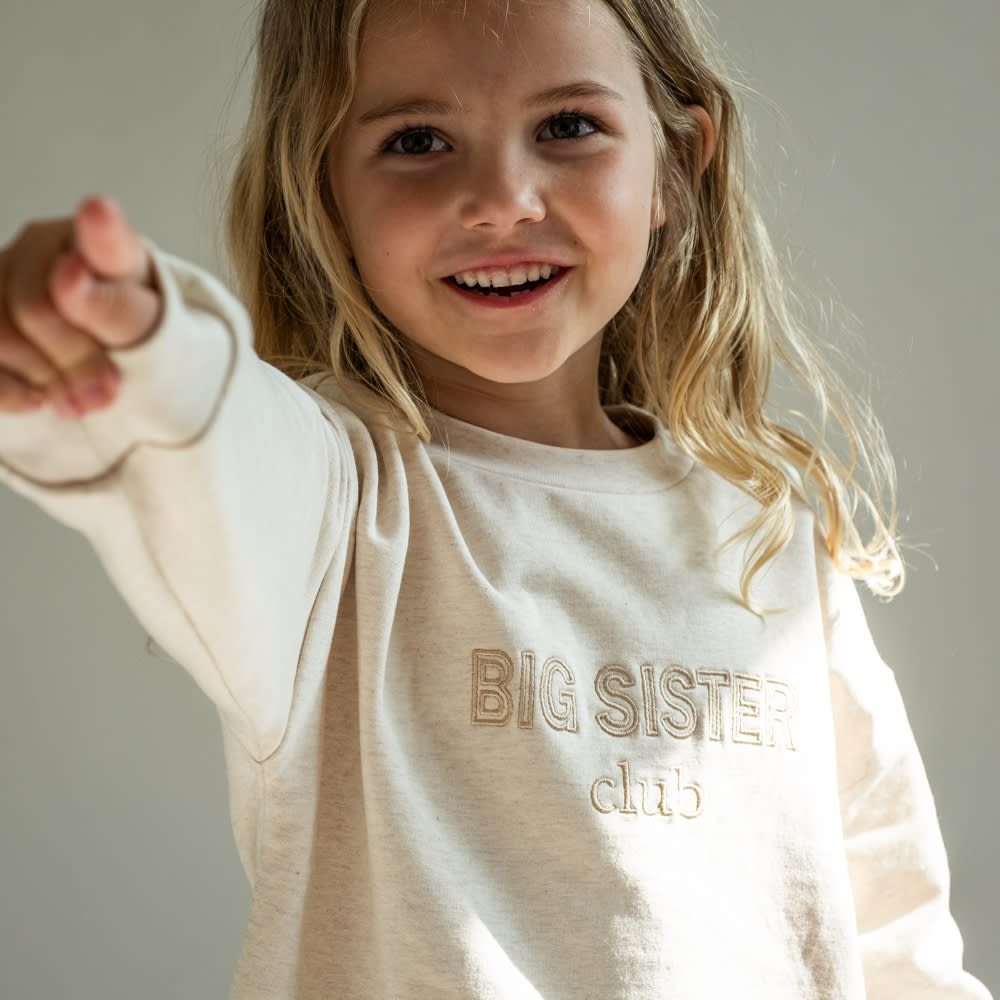 Finley big sister sweatshirt - Club