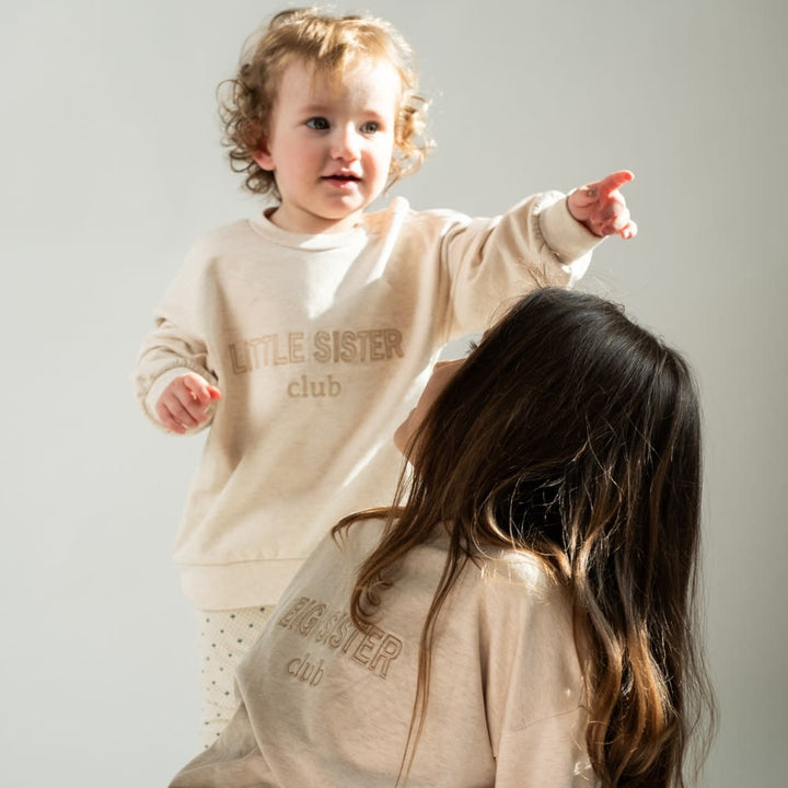 Finley big sister sweatshirt - Club