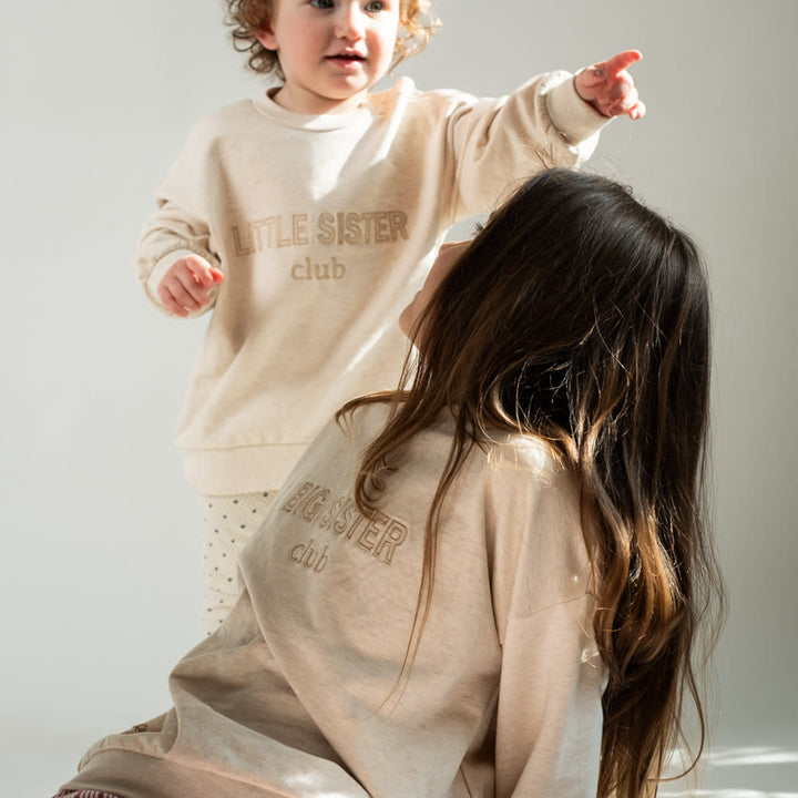 That's Mine Finley lillesøster sweatshirt - Club - 95% Organic cotton / 5% Elastane Buy Overdele||Sweatshirts||Favoritter||NOOS here.