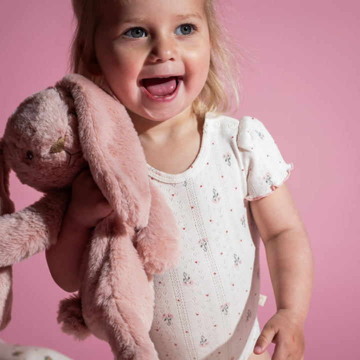 That's Mine Houston tyngdebamse lille - Rose - 80% Polyester / 20% Plastic particles Buy Legetid||Bamser og nusselegetøj||Tyngdebamser||Favoritter||personale||NOOS here.