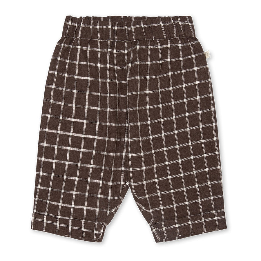 That's Mine Hektor pants - Dark brown melange - 100% Organic cotton Buy Tøj||Bukser||Bukser & shorts||Alle||personale||AW24 - VIP adgang||Efterår og vinter 2024 here.