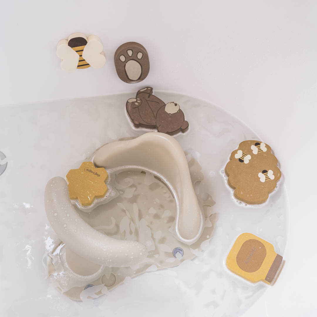 Nola bath toy set 9-pack - Bear