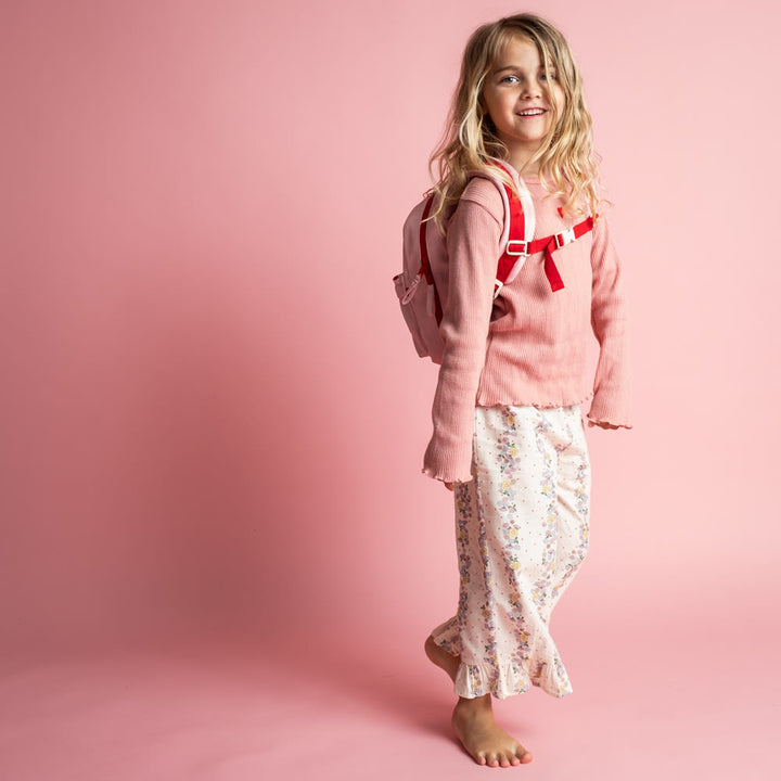 That's Mine Nethe bukser - Shell fleur - 85% Organic Cotton / 15% Linen Buy Bukser||Bukser & shorts||personale||SS26 here.