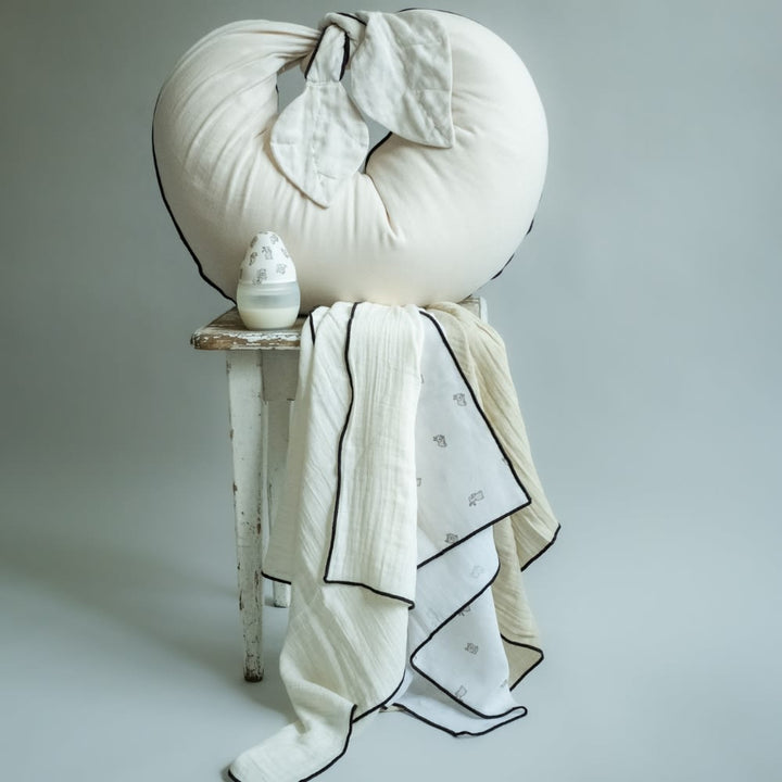Collab bora muslin cloth - Bunnies