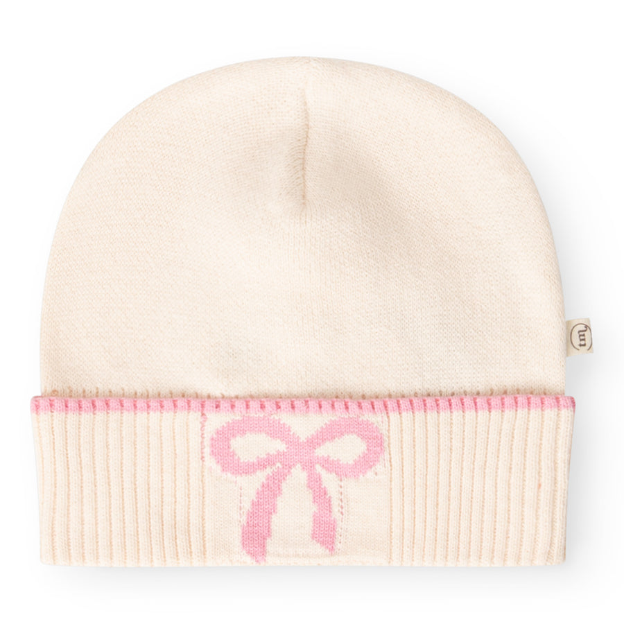 That's Mine Leonora beanie - 1-2Y - 100% Organic cotton Buy Accessories||Nyheder||Alle||personale||Efterår & vinter 2025||alt minus sløjfe||mette-sale||drop 1 aw25||Huer & halsedisser||Knitwear here.