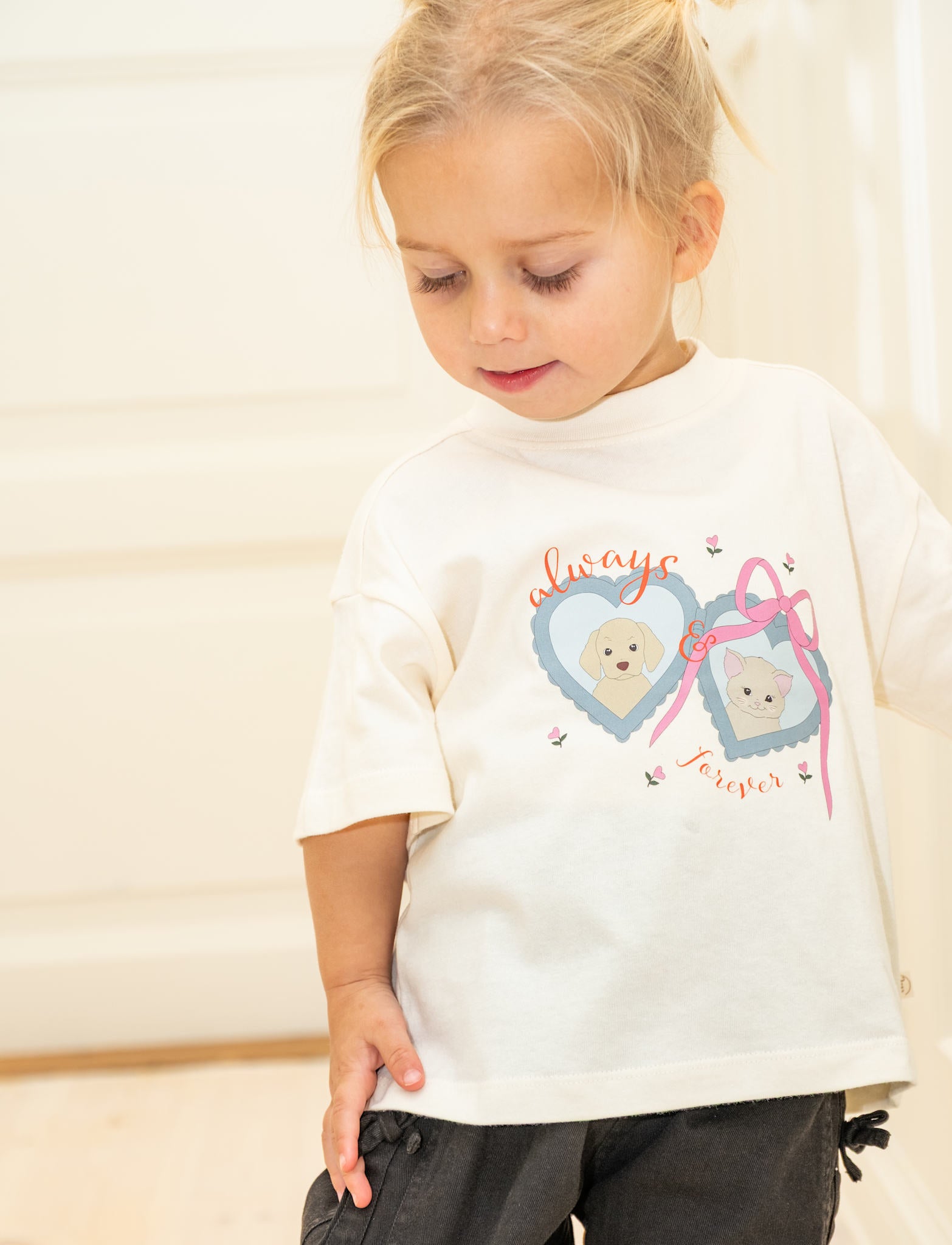 That's Mine Vilde oversized t-shirt - Always & forever - 100% Bomuld(Økologisk) Buy T-shirts||Overdele||Trøjer og toppe||personale||Jersey||Jersey||AW26||All here.