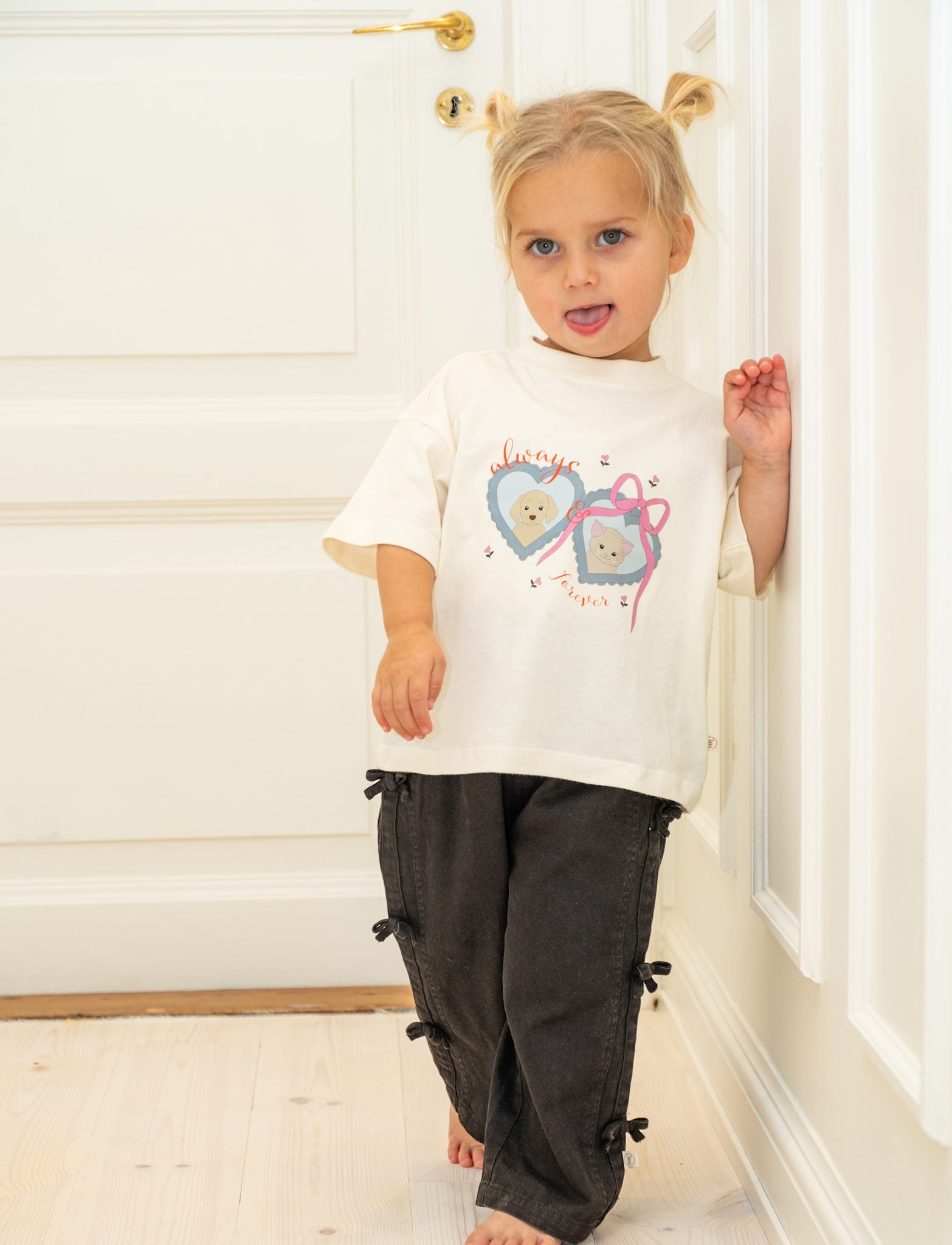 That's Mine Vilde oversized t-shirt - Always & forever - 100% Bomuld(Økologisk) Buy T-shirts||Overdele||Trøjer og toppe||personale||Jersey||Jersey||AW26||All here.