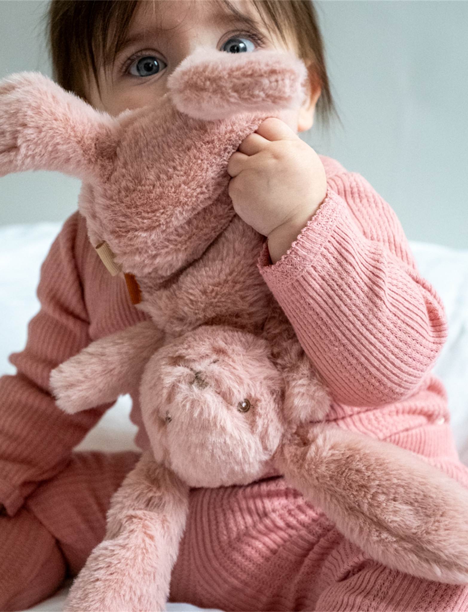 Houston heavy teddy mini - Rose