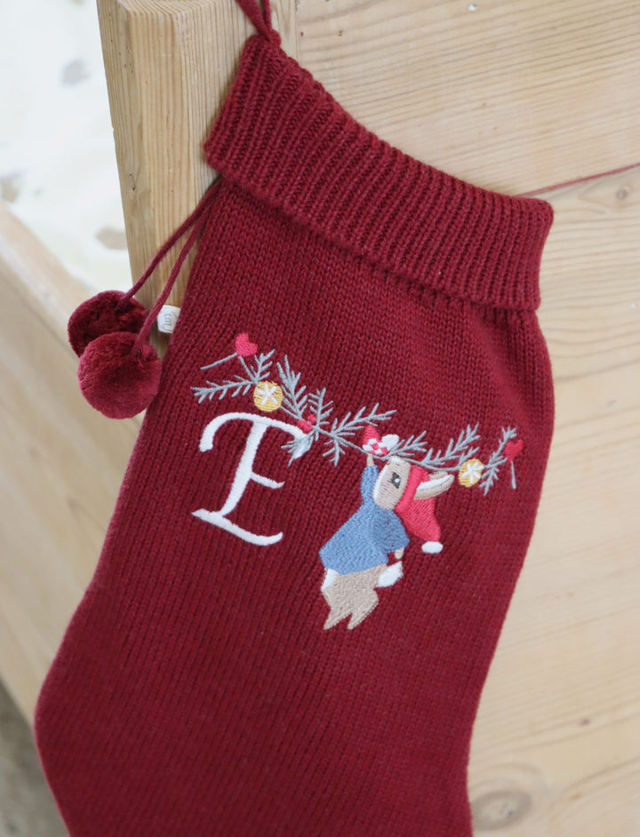 That's Mine Charlie christmas sock - Rhubarb - 100% Organic cotton Buy personale here.