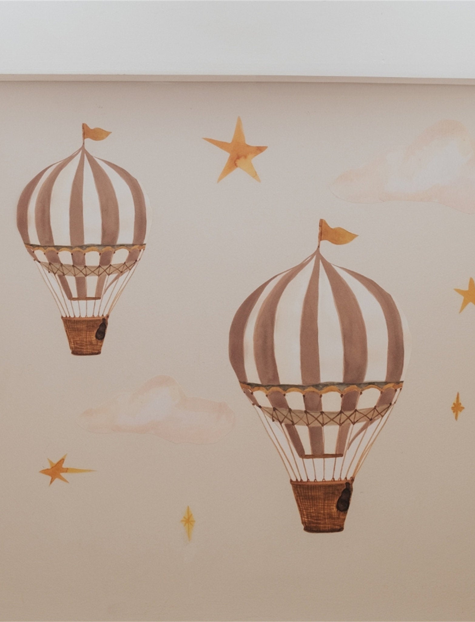 That's Mine Wallsticker drømmende balloner - Brown - 100% Tekstil folie Buy Bolig & udstyr||Børneværelset||Wallstickers||Alle||personale||Efterår & vinter 2025||alt minus sløjfe||NOOS||AW25 NOOS||mette-sale||Orderly Emails - Recommended Products||Udstyr til børneværelset||All here.