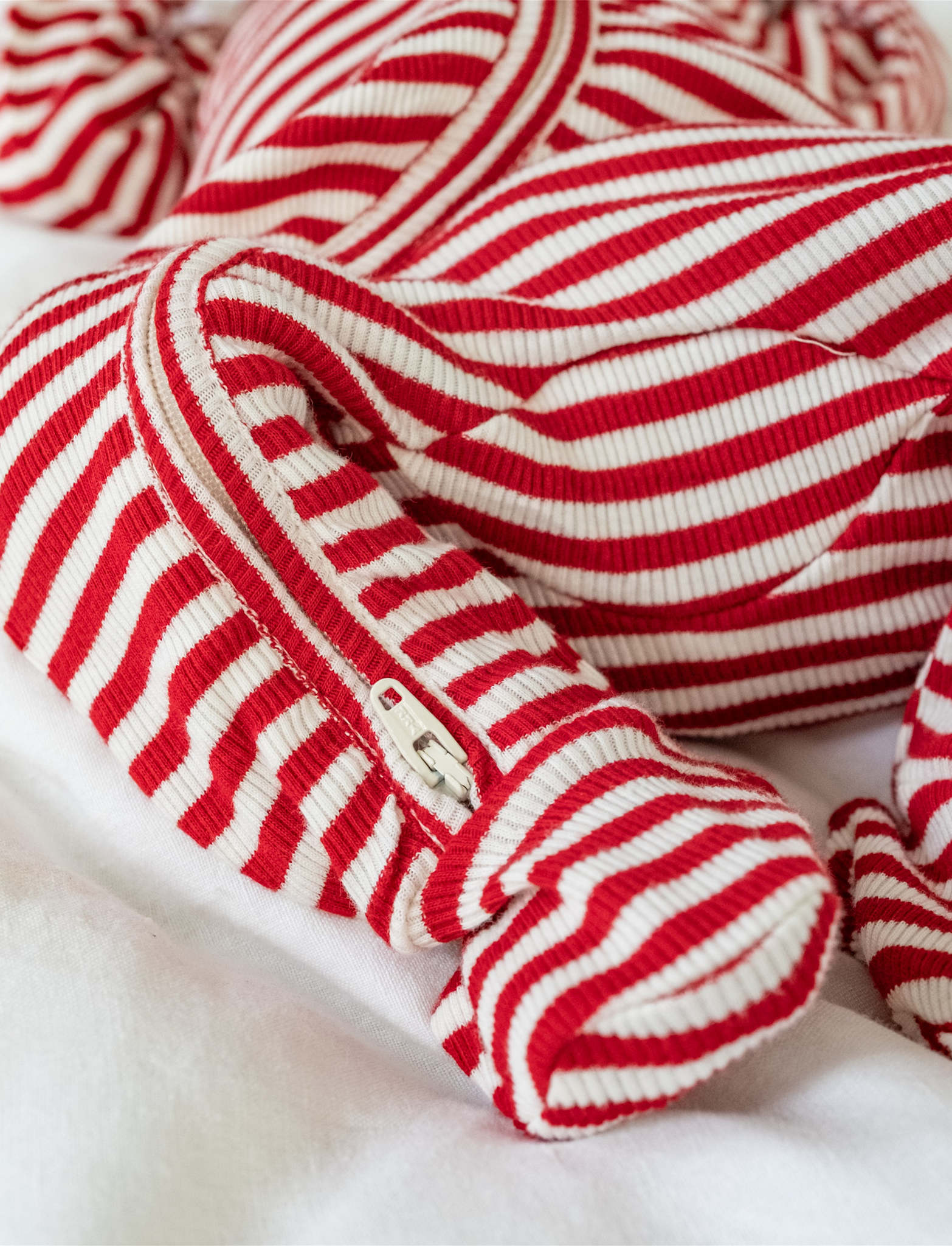 That's Mine Jona onesie 2-pak - Red stripe - 100% Bomuld(Økologisk)