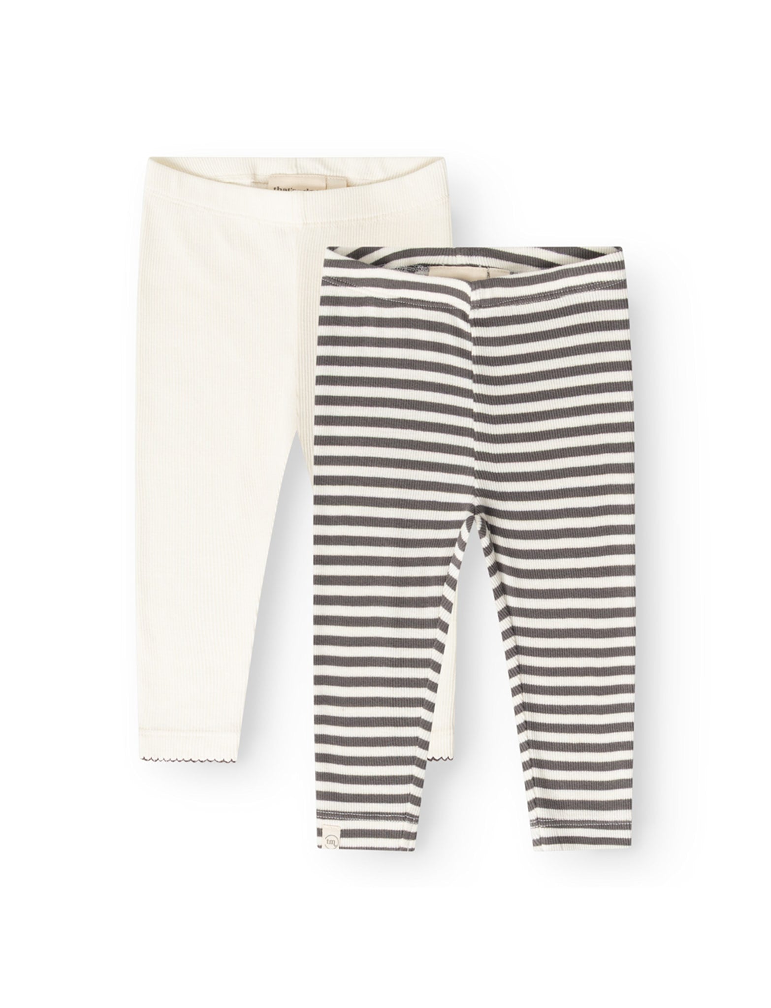 That's Mine Jia leggings 2-pak - Dark grey stripe - 100% Bomuld(Økologisk) Buy Leggings||Bukser og leggings||Bukser & shorts||Favoritter||personale||Baby essentials||NOOS||Jersey||All here.
