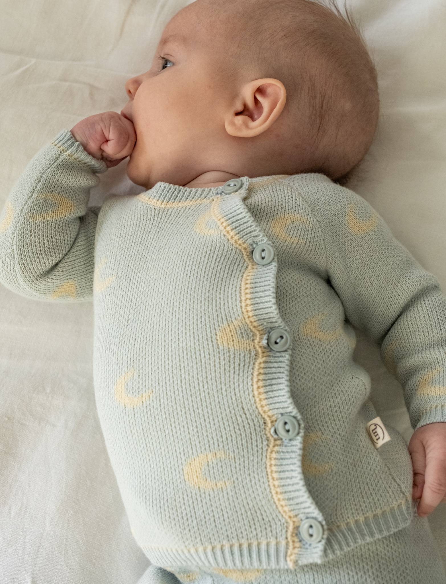 That's Mine Ilai cardigan - Baby blue - 100% Bomuld(Økologisk) Buy Overdele||Cardigans||personale||AW26||All here.