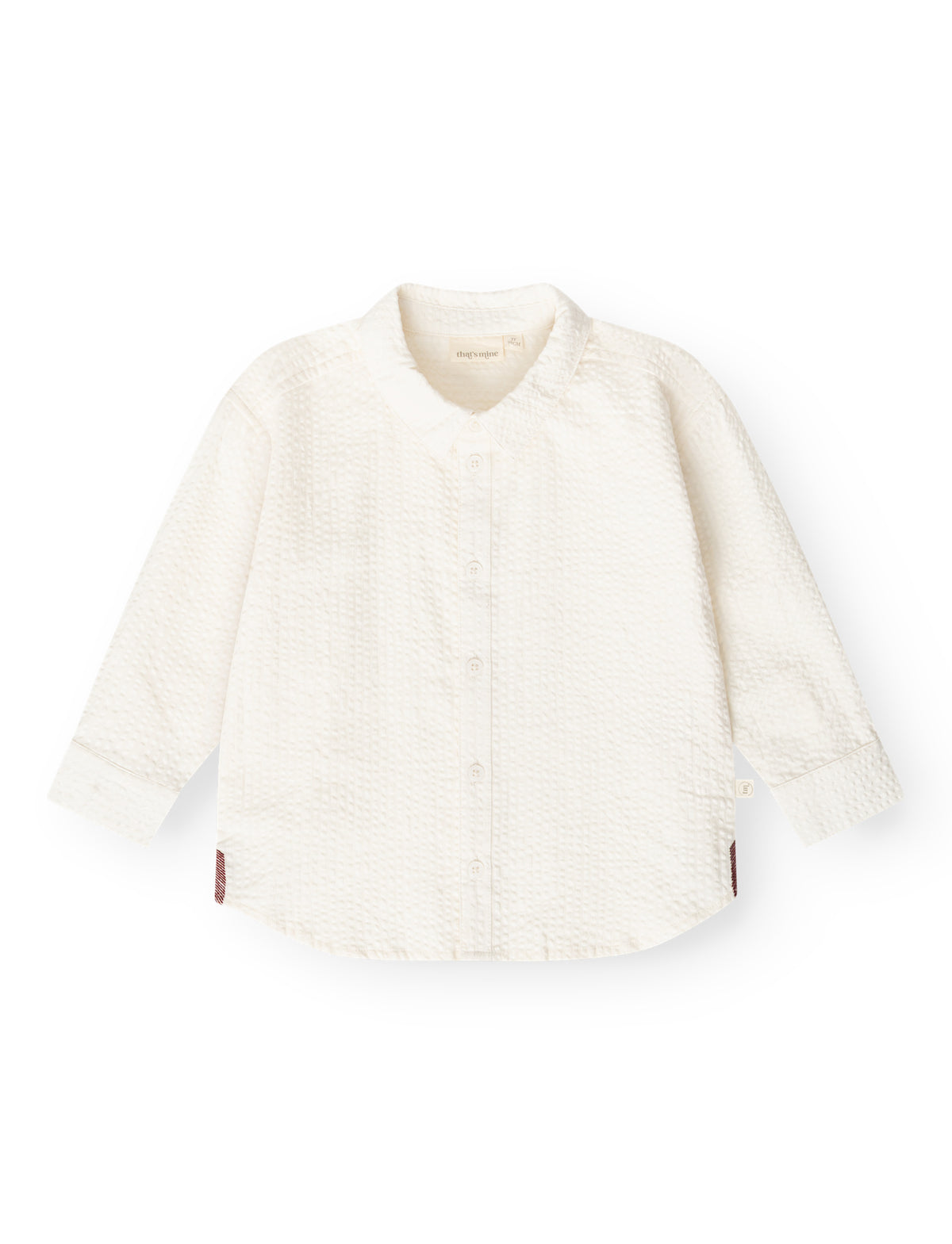 That's Mine Hannibal skjorte - White - 100% Bomuld(Økologisk) Buy Overdele||Trøjer og toppe||Skjorter||personale||AW26||All here.