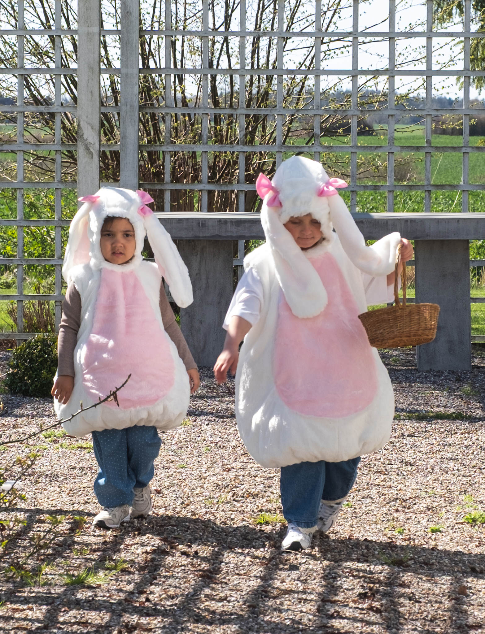 That's Mine Daisy kaninkostume - White - 100% Polyester