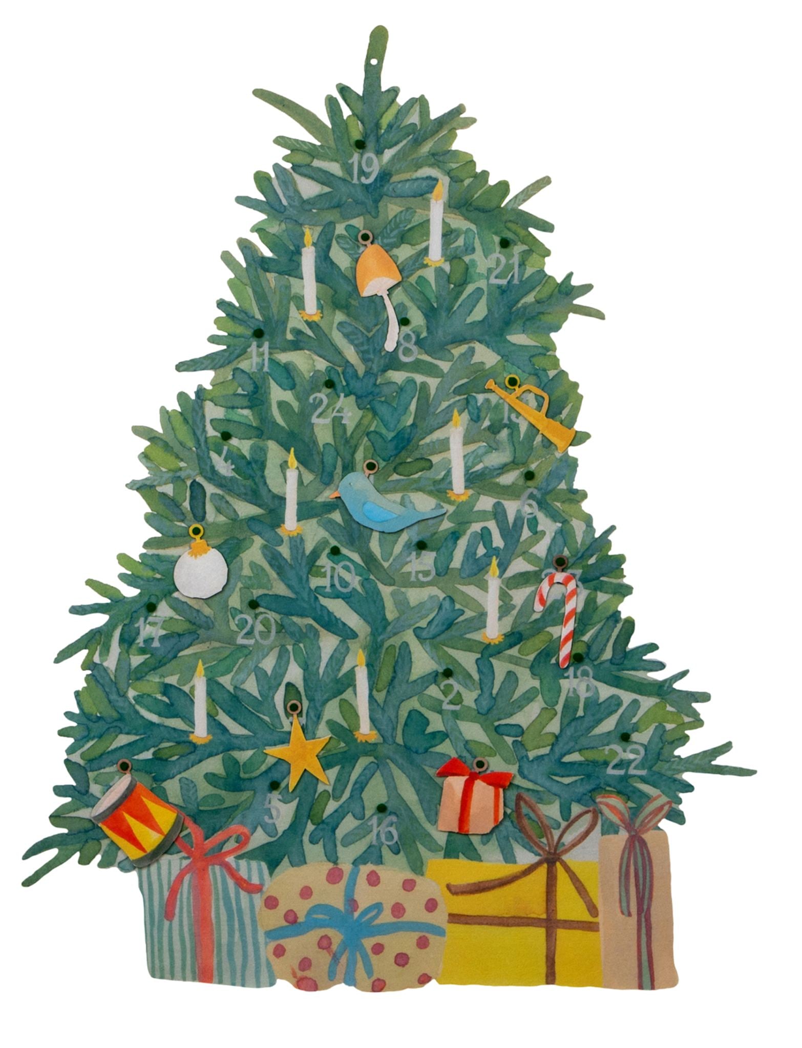 That's Mine Filt juletræ - Multi - 100% Filt Buy personale||Jul||Christmas tree||AW26||All here.