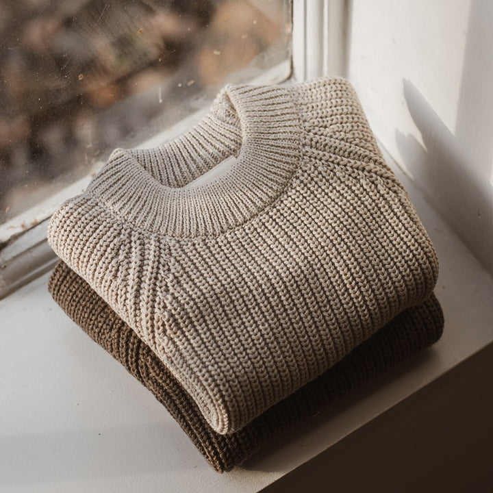 Flo Sweater - Oatmeal melange