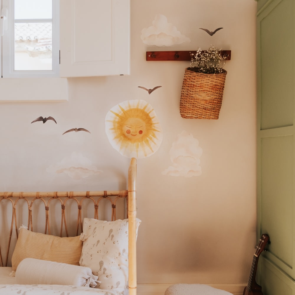 Wallsticker Sun - Yellow