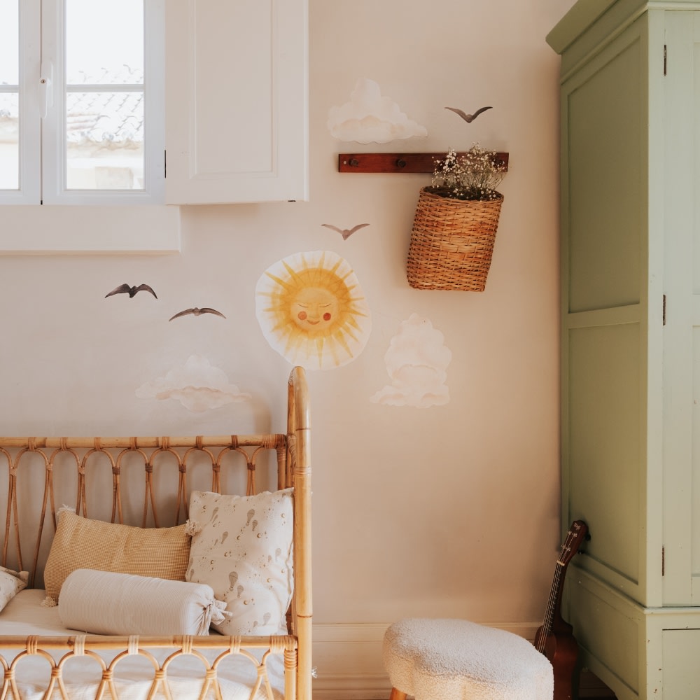 Wallsticker Sun - Yellow