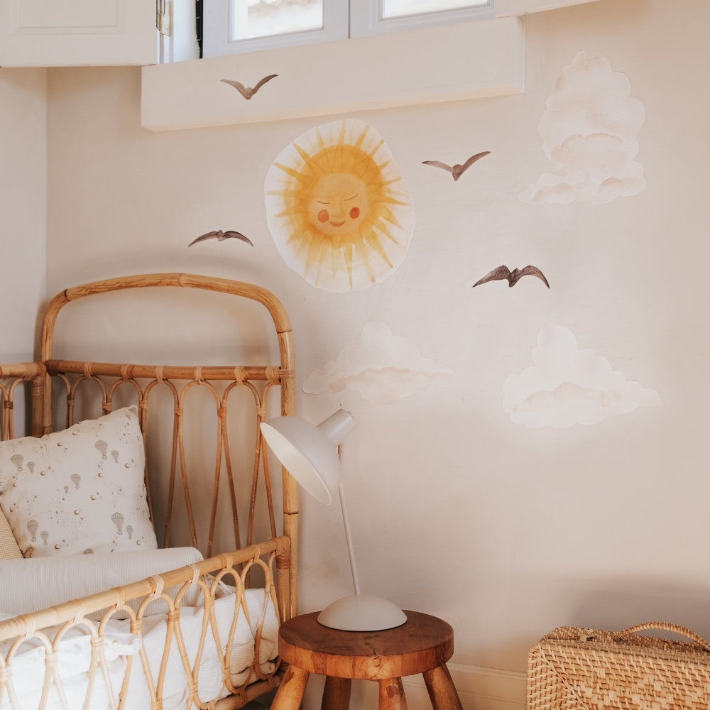 Wallsticker Sun - Yellow